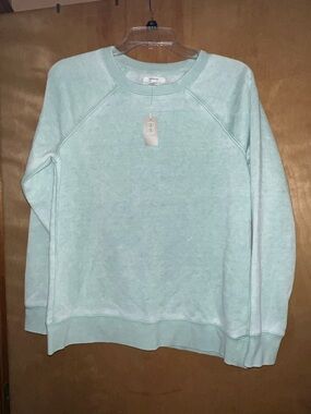 Maurices Light Mint Green Crewneck Sweatshirt